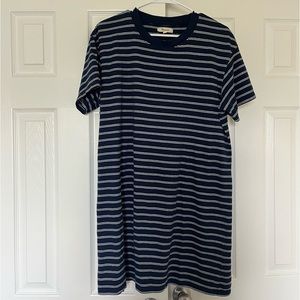 Madewell Striped T-shirt Dress